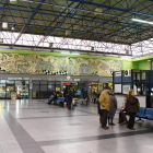 La estación de autobuses de la capital. RAMIRO