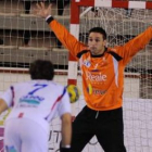 Vicente Álamo durante un partido