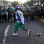 Marcha contra Daniel Ortega en Nicaragua.
