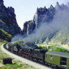 El furgón es un coche UIC-X de origen alemán que estaba equipado con una caldera para suministrar calefacción de vapor al tren.