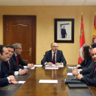 Ruiz Medrano, con los representantes del sector.