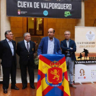 El claustro de la Diputación acogió ayer la presentación del Interautonómico Infantil de Golf. RAMIRO