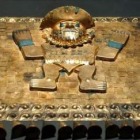 Pectoral de cobre y oro perteneciente al señor de Sipán