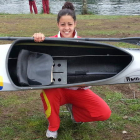 Raquel Carbajo sumó en Pontevedra un nuevo éxito a su ya dilatado palmarés deportivo.