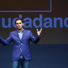 Rivera, durante la presentación de sus propuestas educativas, el cuarto eje de su programa económico.