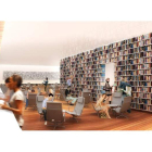 Biblioteca pública diseñada por el arquitecto mexicano Enrique Norten y que se inaugurará en el 2015 frente al MoMA de Nueva York.