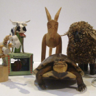 Imagen de varios objetos cedidos por Monterroso al Museo