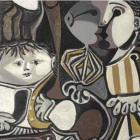 Una imagen del cuadro adquirido, 'Claude y Paloma', de Pablo Picasso.