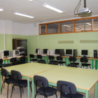 Aula de un instituto de La Robla.