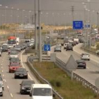 Vista de la autovía A-5, en sentido salida de Madrid