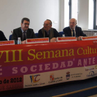 José Manuel López, Francisco García, Manuel Fresno y Roberto Escudero, en la presentación.