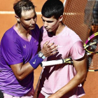 Nadal y Alcaraz encabezan la clasificación ATP. EFE
