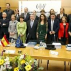 El ministro Bernat Soria, con los consejeros de Sanidad de las diferentes comunidades autónomas