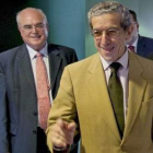 Los presidentes de Caja Jaén y Unicaja.