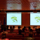 Uno de los expertos imparte su charla en la sede de la Ciuden.