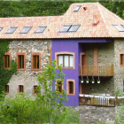 Exterior,  instalaciones interiores y patio del molino de Serrilla de Torío.