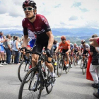 Geraint Thomas, en la Vuelta a Suiza.