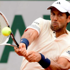 Fernando Verdasco eliminó al búlgaro Grigor Dimitrov en tres sets. CAROLINE BLUMBERG