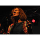 La polifacética cantante leonesa Cova Villegas, que ha compuesto, con Delta Galgos, la música de ‘Blues castellano’. DL