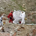 Efectivos del Greim de la Guardia Civil, en un momento del rescate.
