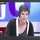 Beatríz Talegón, en la cadena pública Castilla-La Mancha TV.