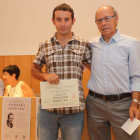 Rubén Rubio, el ganador del primer premio. L. DE LA MATA