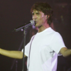Sergio Dalma, en una de sus últimas actuaciones en León.