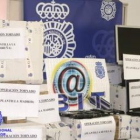 Fotografía facilitada por la Policía Nacional de material incautado a la red de pornografía infantil