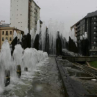 La fuente de Santa Ana, inaugurada en 1991, cuenta con 90 surtidores y mueve 2,5 millones de litros al año.