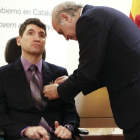 Condecoración de Juan José Salas, en el 2013.