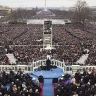 Barack Obama pronuncia su discurso inaugural tras jurar su cargo para un segundo mandato.