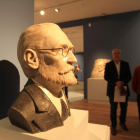 Busto de Unamuno en una exposición en Salamanca. JMGARCIA