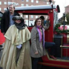 El concejal de Participación Ciudadana, Vicente Canuria  y la edil de Turismo, Susana Travesí, en Ar