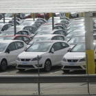 Vehículos fabricados en la planta de Seat en Martorell.