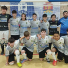 Formación del equipo de La Bañeza FS que milita en 1ª División Regional Infantil. DL