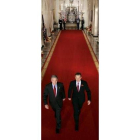 Bush y Blair, en la Casa Blanca el año pasado
