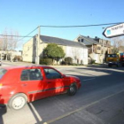 La imagen muestra la actual entrada al Hospital del Bierzo desde la avenida de Galicia.