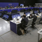 Los ministros de Telecomunicaciones de la UE se reunieron en el Palacio de Exposiciones de León. FERNANDO OTERO