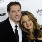 John Travolta y su esposa, la actriz Kelly Preston, en enero del 2011, durante una gala en Los Ángeles.