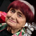 Agnès Varda, el pasado febrero.