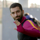 Turán no entrenó ayer por culpa de unas anginas.
