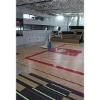 Interior del Bembibre Arena, que acogerá la feria.