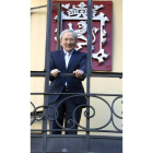 Fernando Ónega en la Casa de León en Madrid.
