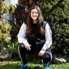 La jugadora del Rodríguez Cleba Cristina Viñuela. MARCIANO PÉREZ