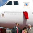 Imagen de archivo del avión de Iberia dedicado a Las Médulas