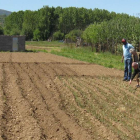 El objetivo es crear una huerta ecológica. L. DE LA MATA