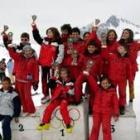 Los esquiadores del Club Conty leonés coparon las primeras posiciones en todas las categorías