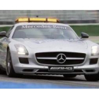 Espectacular el «Alas de Gaviota» AMG que realiza labores de «Safety Car» en