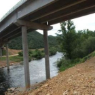 Tramo del río donde se ubicará el canal de aguas bravas.