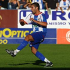 Berodia marcó de penalti el gol del empate en el partido de la primera vuelta.